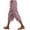 e-531Red119, variant on ANINEO Women's Summer Breathable Striped Drawstring Back Pocket Side Buckle Capris Casual Pants Solid Color Calf Length Relaxed Fit Daily Female Trousers