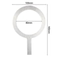 thumbnail image 1 of Stainless Steel Cup Milk Rim Ring Tea Gasket Coffee Baking Cover Torch Covers 3, 1 of 9