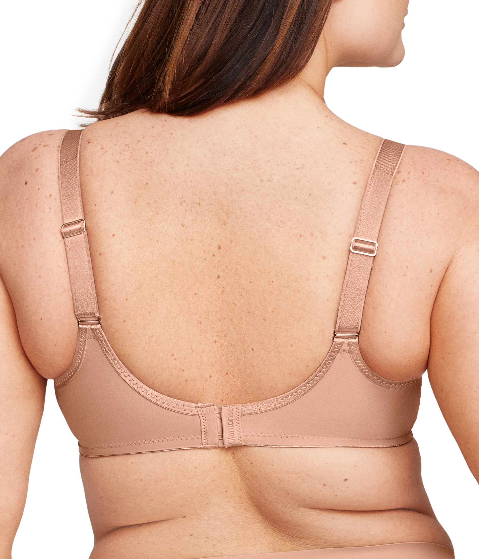 Glamorise Lace Comfort WonderWire Underwire Bra 9855 (Women's & Women's Plus)