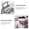 thumbnail image 5 of Disketp Vintage Butterflies Elastic Travel Luggage Cover Travel Suitcase Protective Cover For Trunk Case Apply To 18''-32'' Suitcase Cover (Luggage not included)-Small, 5 of 9