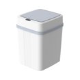thumbnail image 4 of Bote de basura de inducción inteligente, inodoro automático doméstico, inodoro estrecho, costura de pinza con tapa, luz eléctrica de lujo, 4 of 5