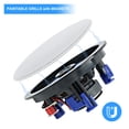 thumbnail image 4 of Flush Mount 2 Way Full Range In Wall Bluetooth Ceiling Speakers for Humid Outdoor Placement, 4 of 6