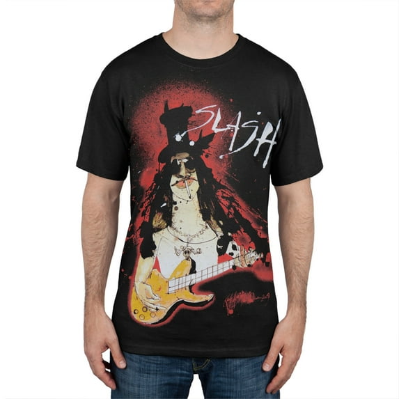 Slash - Steadman Portrait T-Shirt - Large