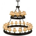 thumbnail image 5 of Meyda Tiffany 172678 Sullivan Ranch 27 Light 51" Wide Ring Chandelier - MultiColor, 5 of 5