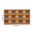 thumbnail image 3 of Patriotic Doormat,Outdoor Indoor Entrance,4th of July Decorations Non Slip Red White and Blue Decorative Welcome Mat for Front Door Independence Day Memorial Day Home Decor, 3 of 6