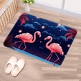 thumbnail image 5 of Flamingo Non-Slip Polyester Kitchen Mat Indoor Rug Area Rugs Machine Washable Indoor Mat, 5 of 6