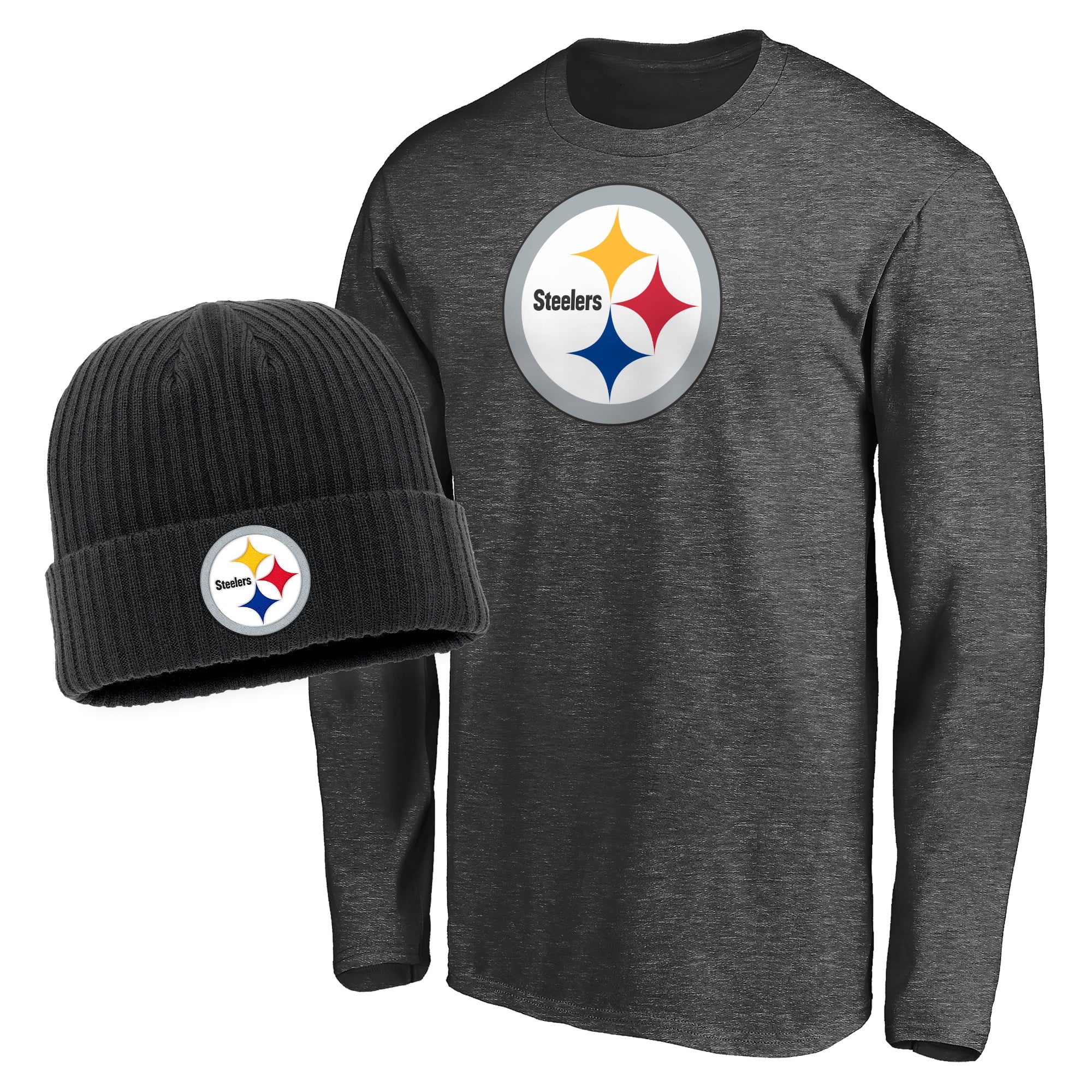 T-Shirt \u0026 Cuffed Knit Hat Combo Set 