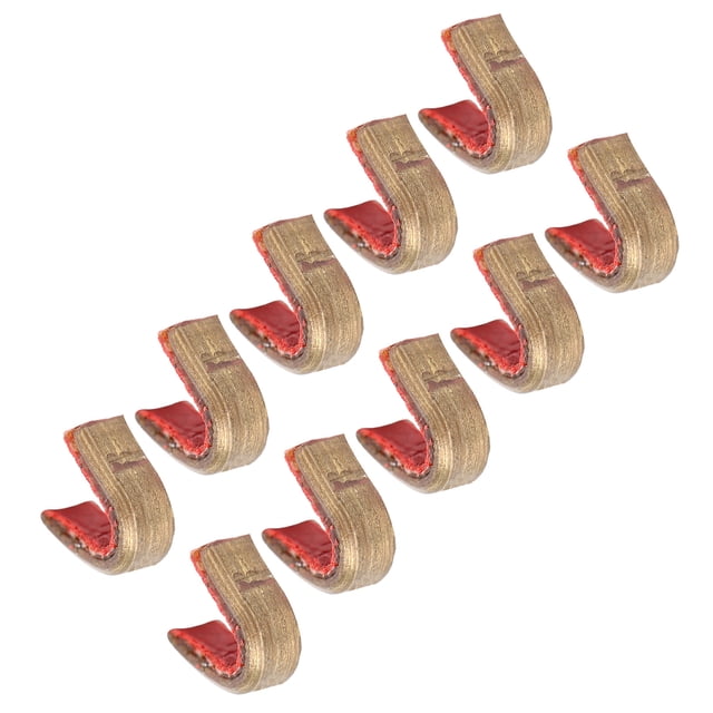 Sonew 10X Archery Bow String Nock Brass Nocking Buckle Clip Hunting Bowstring Kit