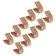 thumbnail image 4 of Puntas de latón para cuerdas de arco, paquete de 10, accesorios de caza con arco para encordar con precisión las cuerdas del arco, 4 of 8