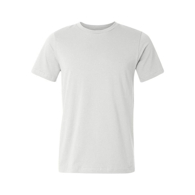 Bella + Canvas Unisex Jersey T-Shirt - White - Medium Bella + Canvas Unisex Jersey T-Shirt - White - Medium