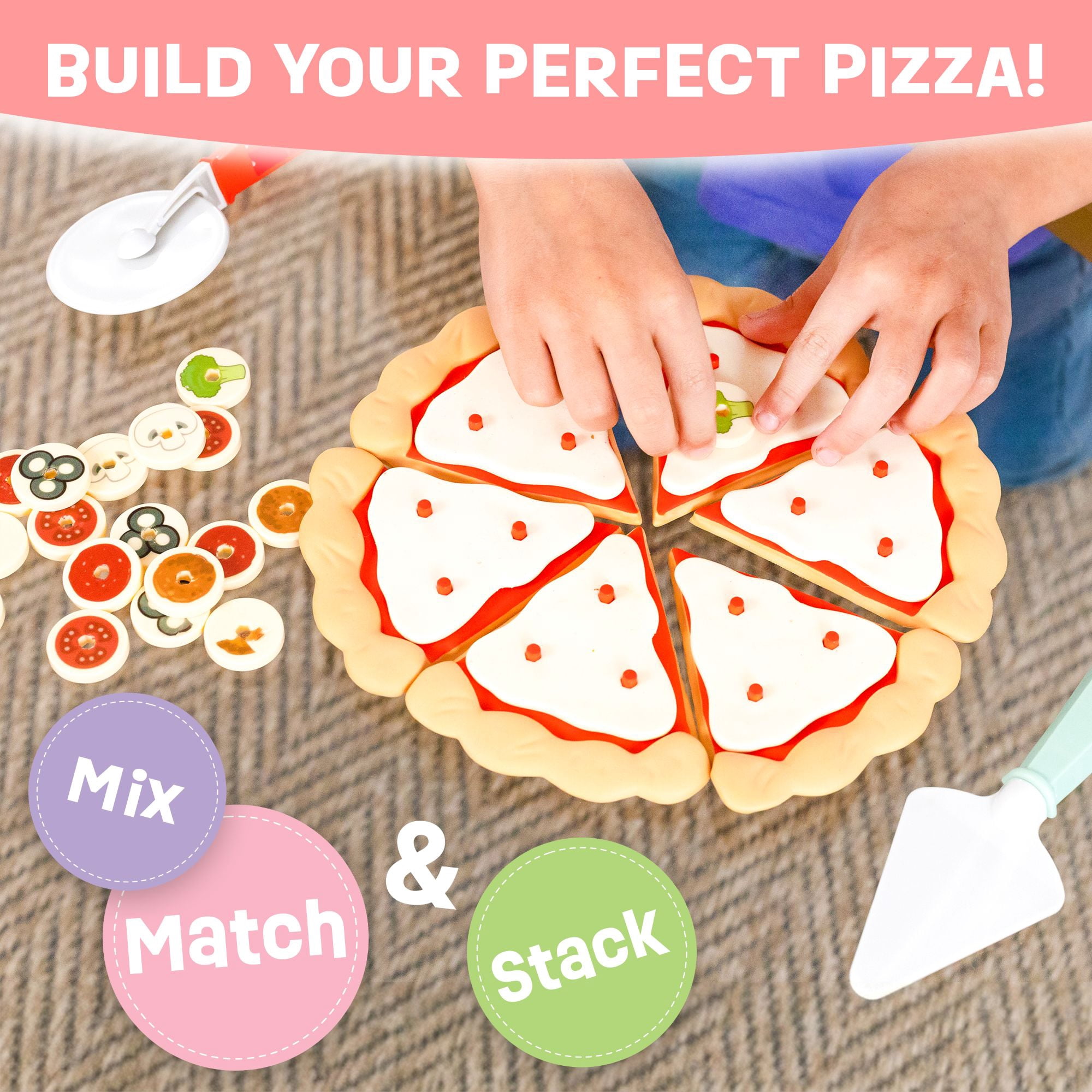 Hopscotch Lane Pizza Party Set for Children Ages 3 and up
