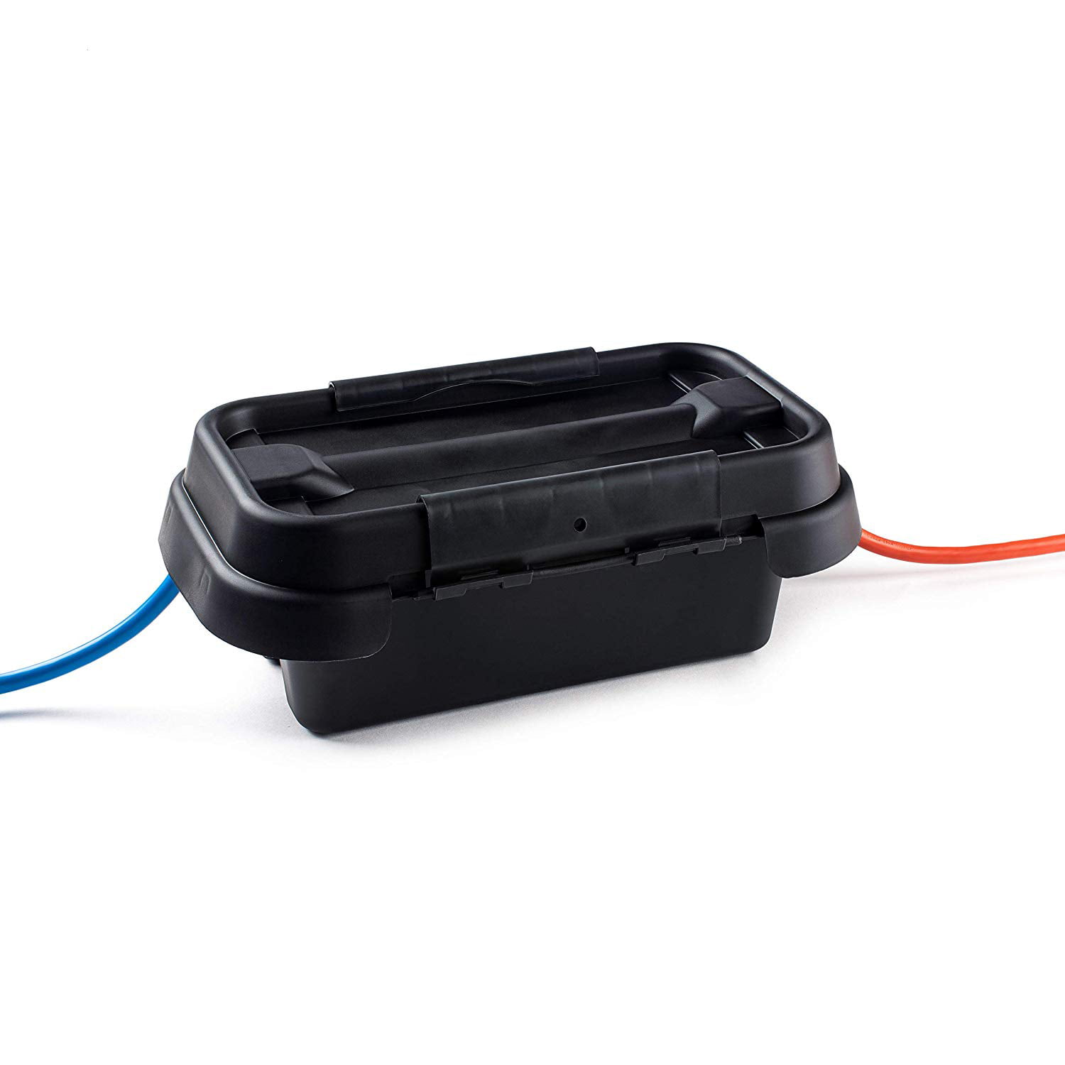 Weatherproof Indoor and Outdoor Electrical Power Cord Connection Enclosure Box SockitboX Small Black SYNCHKG038726 
