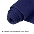 thumbnail image 3 of Uxcell PU Synthetic Leather, Soft Faux Frosted Leather Sheet 160x10cm/5.25x0.33ft Dark Blue for DIY Handicraft, 3 of 5