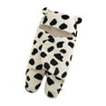 thumbnail image 1 of Newborn Baby Boy Girl Cute Print Flannel Receiving Sleeping Blanket Wrap Swaddle, 1 of 9