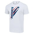 thumbnail image 2 of Men's Starter  White New England Patriots Color Scratch T-Shirt, 2 of 3