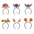 thumbnail image 4 of Fashionable Basketball Letter Hairhoop Competitive Sport Hairband Breathable Daily Wear Hair Accessory For Adult Kid, 4 of 8