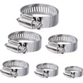thumbnail image 1 of Juego de abrazaderas para mangueras, tornillo sin fin de acero inoxidable ajustable de 10 a 16 mm, aplicaciones versátiles para plomería, uso automotriz y mecánico, 1 of 5