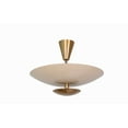 thumbnail image 3 of 6 Light Ceiling Flushmount light Pendant Mid Century Modern Raw Brass Sputnik chandelier light Fixture., 3 of 8