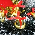 thumbnail image 2 of Toystoory Paquete de 9 campanas navideñas para fiestas, vacaciones, árbol de Navidad, chimenea, pared, ventana, colgante, hogar, oficina, Kits de decoración para fiestas, 2 of 6