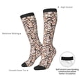 thumbnail image 4 of Balery Brown Sloth Calcetines novedosos Calcetines deportivos Calcetines hasta la rodilla Calcetines de algodón Calcetines originales y geniales, 4 of 6
