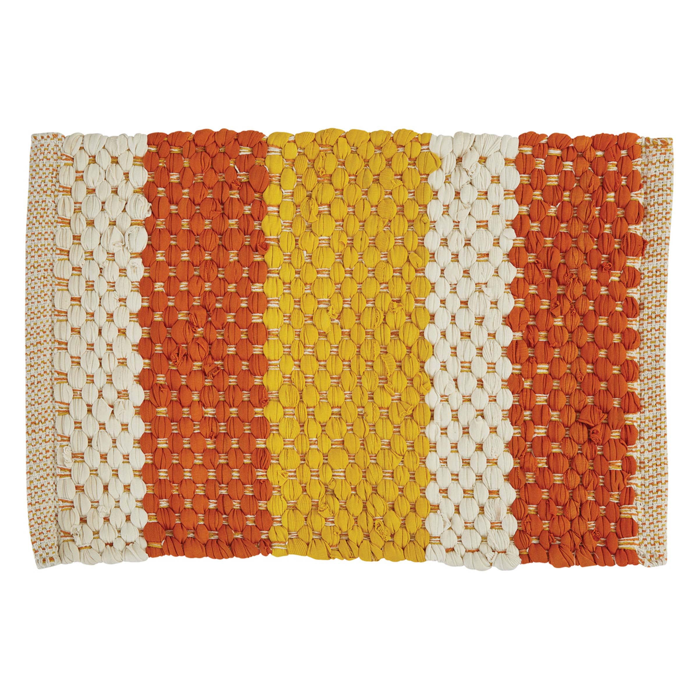 Split P Candy Corn Chindi Placemat Set of 4