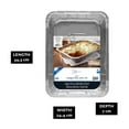 thumbnail image 5 of Mainstays Lasagna Pan with Lid 2 Count for Home or Take-Out Containers, 5 of 6