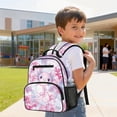 thumbnail image 3 of Uorisanigo Kids Children School Backpack for Girls 5-8, Breathable Lightweight Schoolbag with Water Bottle Pocket, Casual Daypack for Hiking Camping Cherry Blossom Axolotl, 3 of 7