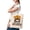 Natural, variant on Halloween Spooky Bookkeeper Messy Bun Glasses Accountant Tote Bag