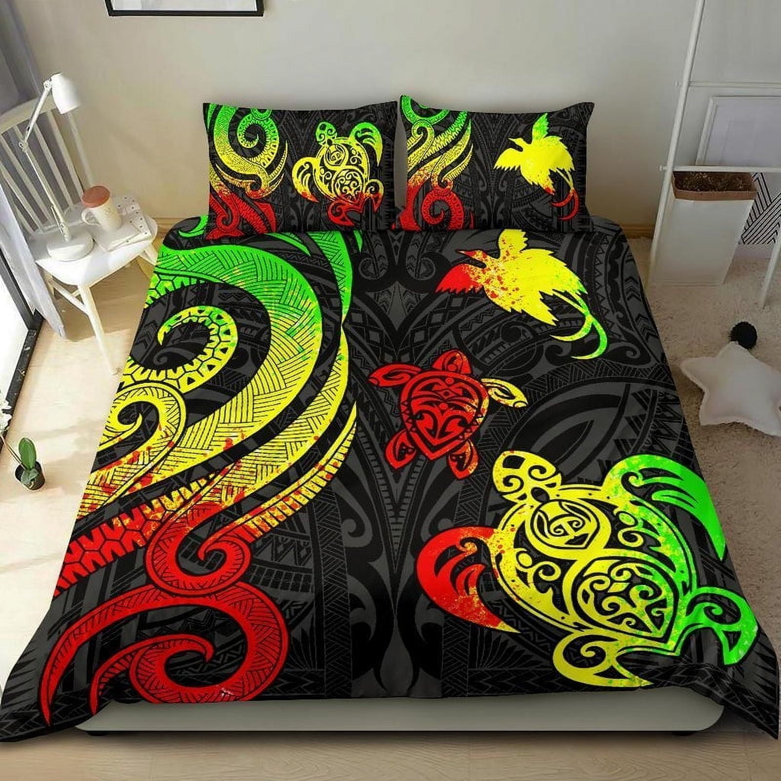 Papua New Guinea Bedding Set - Reggae Tentacle Turtle - Walmart.ca