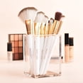 thumbnail image 3 of SACE LADY 10PCS Makeup Cosmetic Brushes Kit Set Foundation Concealers Eye Shadows Brow/ Fan Brush/ Angled Shading Brushes for Beginner Salon Show Performance Daily Use Portable, 3 of 8