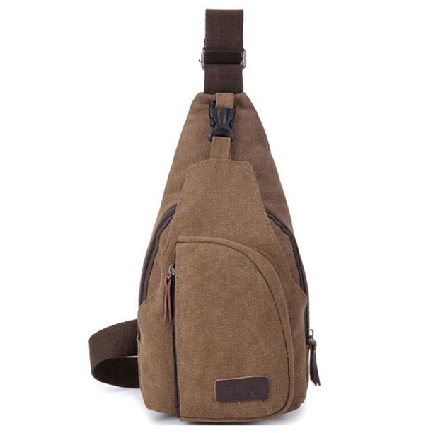 Bolsa de pecho con correa, mochila cruzada de hombro unisex, viaje, senderismo, Camping