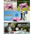 thumbnail image 5 of MPOW Cordless Electric Lunch Box, Heated Lunch Box Battery Powered with Automatic Scheduled Heating, 5.5 Cups Capacity, with Removable Tray Divider, Dishwasher Safe, for Hot Meals Anywhere - Pink, 5 of 13