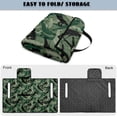 thumbnail image 5 of COEQINE Golf Cart Seat Towel Blanket Cover with Handle for Folded Carrying and Storage, Quilted Padding, 4 Storage Pockets, Compatible with Most 2 Seat Cart, Green Camouflage Golfer, 5 of 8