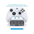 thumbnail image 4 of Controller Keyboard for Xbox Series X/Series S/One/S/ Controller, MENEEA Mini Game Chatpad Keypad with Audio/3.5mm Headset Jack & 2.4Ghz Receiver Accessories for Xbox Series X/S Game Controller, 4 of 6