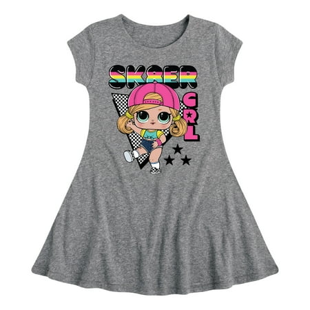 

Lol Surprise! - Sk8er Girl - Toddler And Youth Girls Fit And Flare Dress