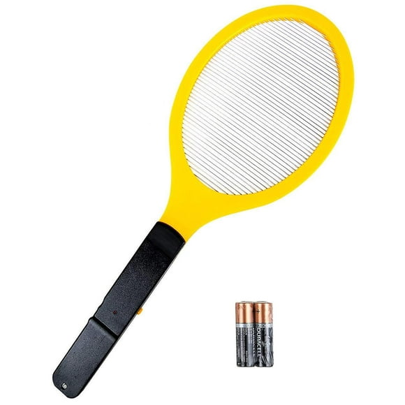 Electric Fly Swatter Racket & Mosquito Zapper - Electric Bug Zapper Racket (aa Batteries Included)