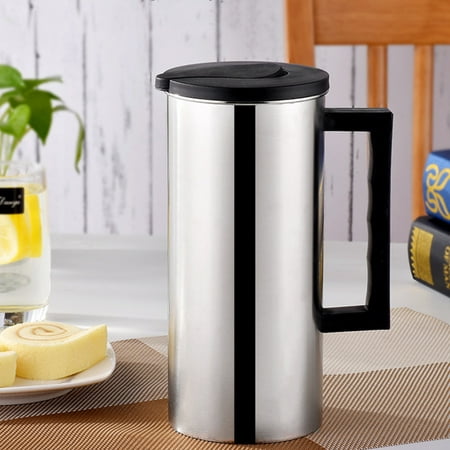 

Tiitstoy Refrigerator Door Kettle with Lid Perfect for Making Tea Drinking Juice and Cold Drinks The Kettle Is Made Of Stainless Steel and Odorless
