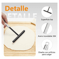 thumbnail image 3 of Esparcidor Crepas Kit De Espátula Herramienta De Cocina Diy Xtellar plateado, 3 of 3