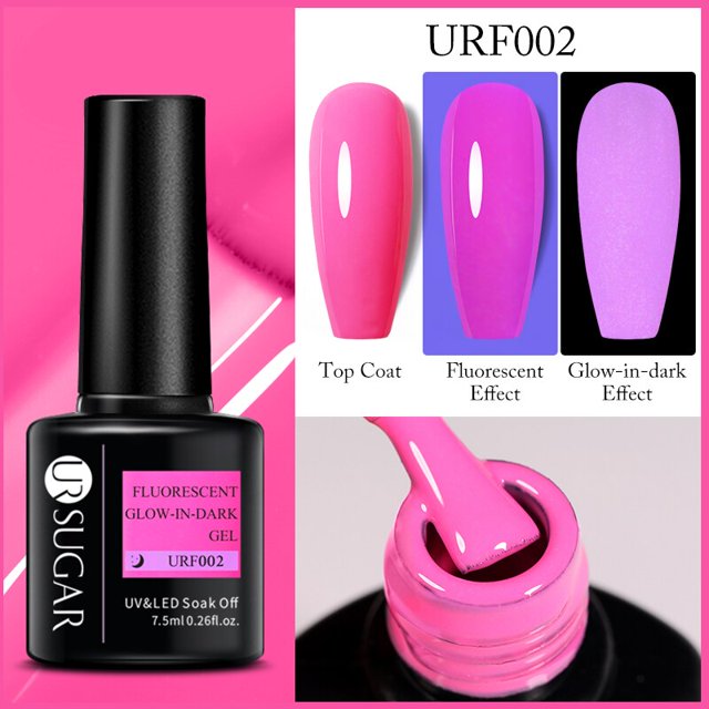 Azúcar UR 7,5 ml esmalte de Gel térmico 3 colores temperatura cambio de Color brillo UV Gel barniz Soak Off UV LED Gel lacas Tan Jianjun unisex
