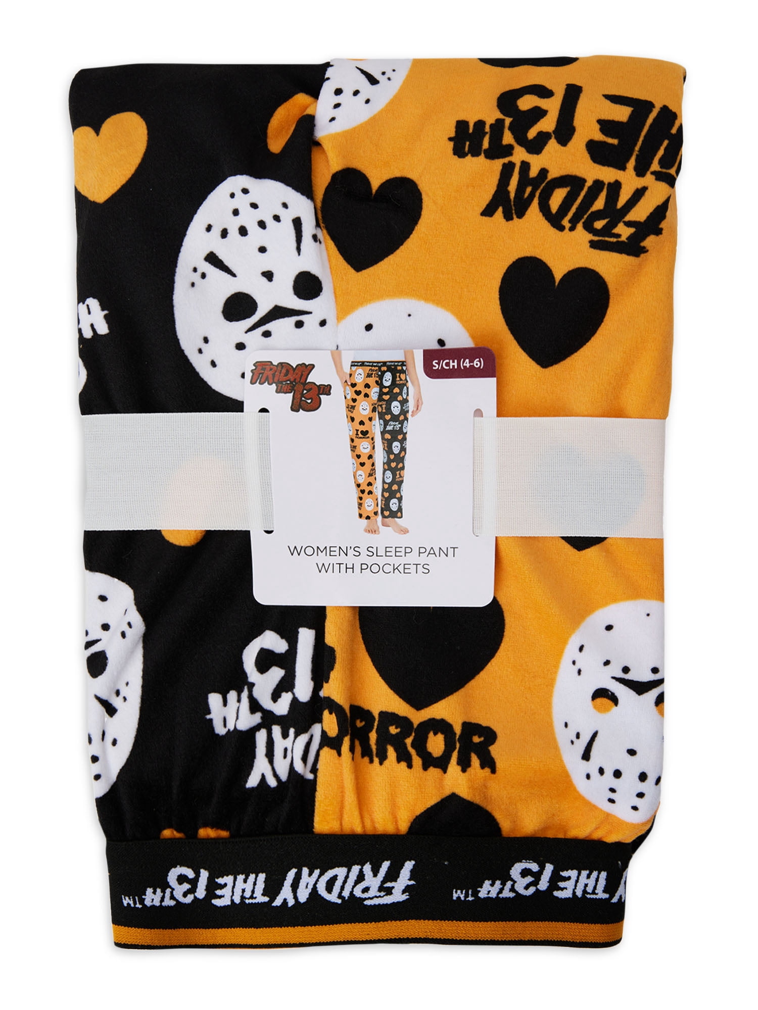 Warner Bros. Women's Friday the 13th Plush Sleep Pants, Sizes XS-3X