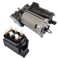thumbnail image 2 of CHEERFUN Air Suspension Compressor Pump & Valve Block for Mercedes-Benz GL ML Class 1643200304 2123200358, 2 of 7