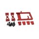 thumbnail image 3 of Repuesto para coche RC, fácil de instalar, accesorio de actualización para coche RC D90 D91 D96 MN98 Rojo, 3 of 9