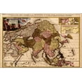 thumbnail image 1 of 24"x36" Gallery Poster, map of asia 1680 in french, 1 of 1