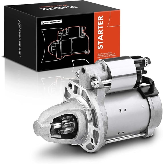 A-Premium Starter Motor Compatible with Jeep Grand Cherokee WK2 2011 2012 V6 3.6L 12V 1.3KW 9 Teeth Clockwise Replace# 410-52407 4801852AB