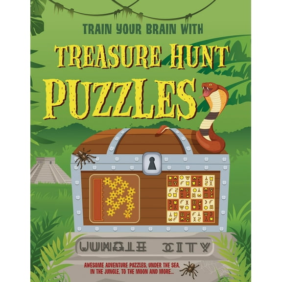 Treasure Hunt Puzzles, (Hardcover)
