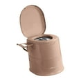 thumbnail image 2 of BotaniNest Portable Indoor Outdoor Commode W/Detachable Inner Removable Paper Holder Included Brush & Trash Lightweight Compact For Camping Boat Van Emergency, 2 of 4