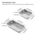 thumbnail image 5 of Stainless Steel Kitchen Sink Drain Basket, Retractable Dish Rack, Crisper, Bowl, Chopsticks, Dish Tray, Storage Rack, 5 of 5