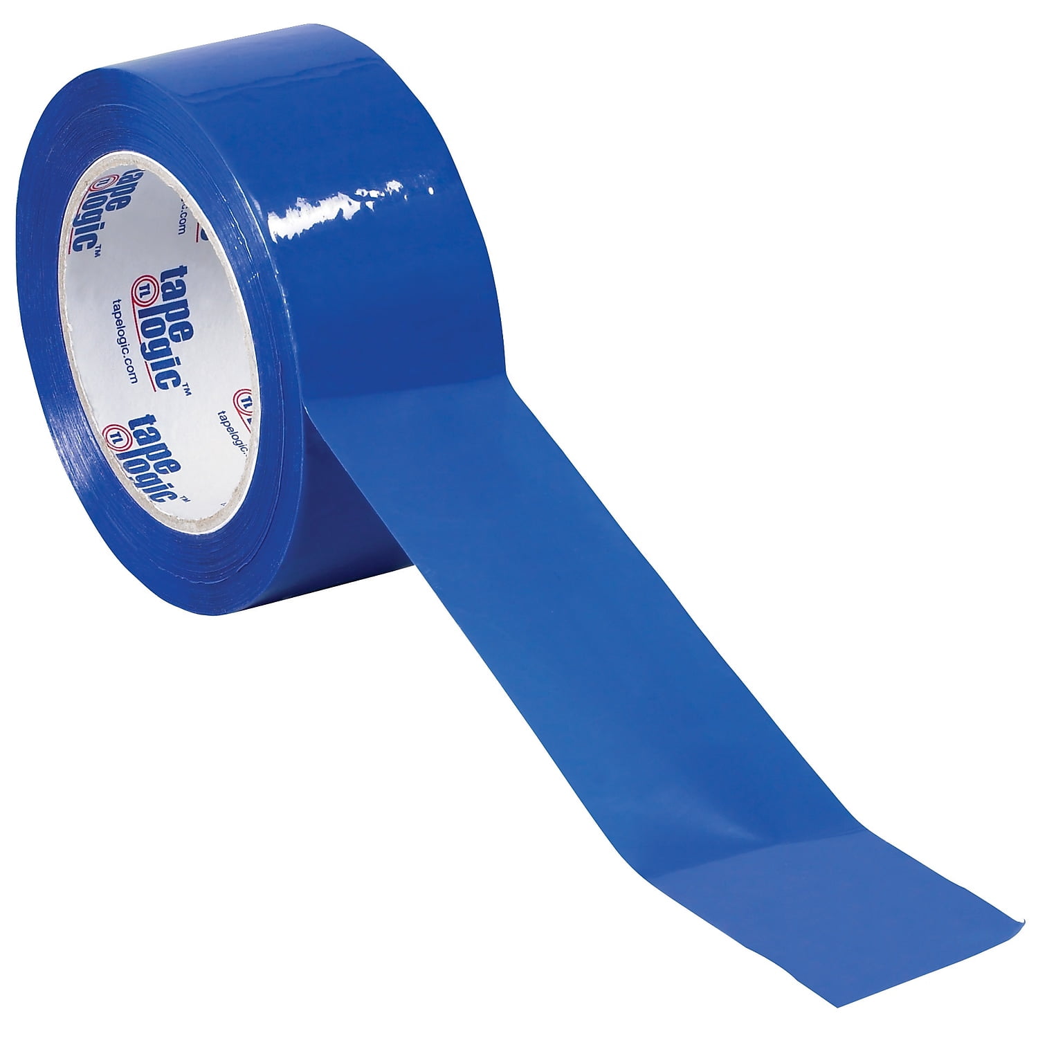 Tape Logic® Carton-Sealing Tape, 3" Core, 2" x 110 Yd, Blue, Pack Of 18