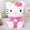 Hello kitty A, variant on HuangShi Sanrio Kawaii Hello Kitty Piggy Bank Anime Creative Children Vinyl Anti-fall Money Box Cute Household Ornament Student Gift