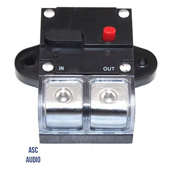ASC Audio 0/2/4/8 Sortie d'Entrée de Jauge 300a 12v Dc Disjoncteur Remplacer Fusible 12vdc 300 Amp Réinitialisation Manuelle